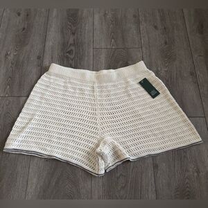 Wild fable Cream Knit Women's Shorts